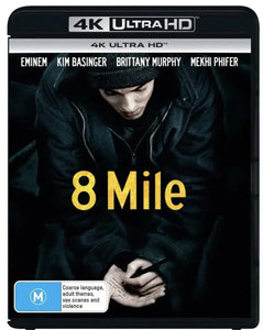 8 Mile (4K UHD) Brand New & Sealed - All Elite DVDs