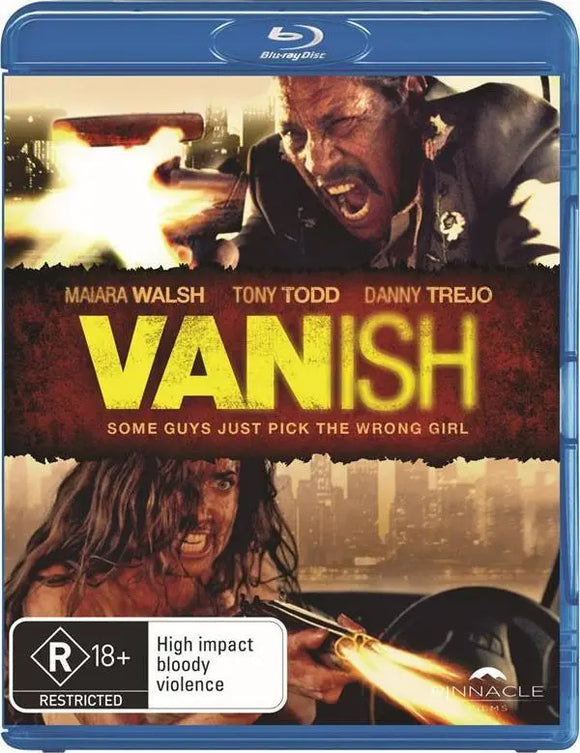 Vanish (Blu-Ray) New & Sealed - Region B - All Elite DVDs