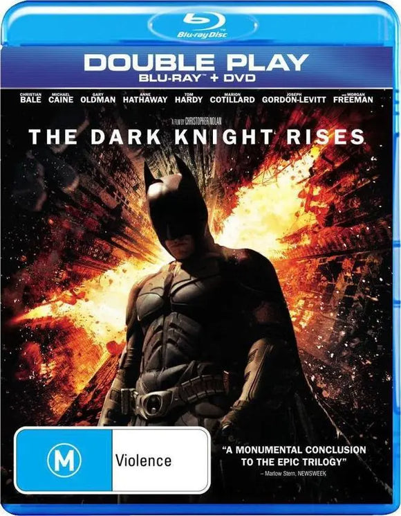 The Dark Knight Rises (Blu-Ray) New & Sealed - Region B - All Elite DVDs