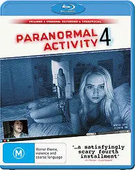 Paranormal Activity 4 (Blu-Ray) New & Sealed - Region B - All Elite DVDs