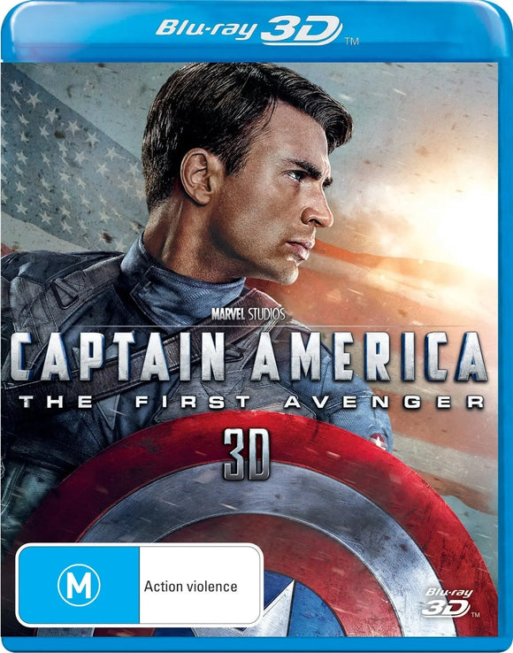 Captain America - The First Avenger 3D (Blu-Ray) New & Sealed - Region B - All Elite DVDs
