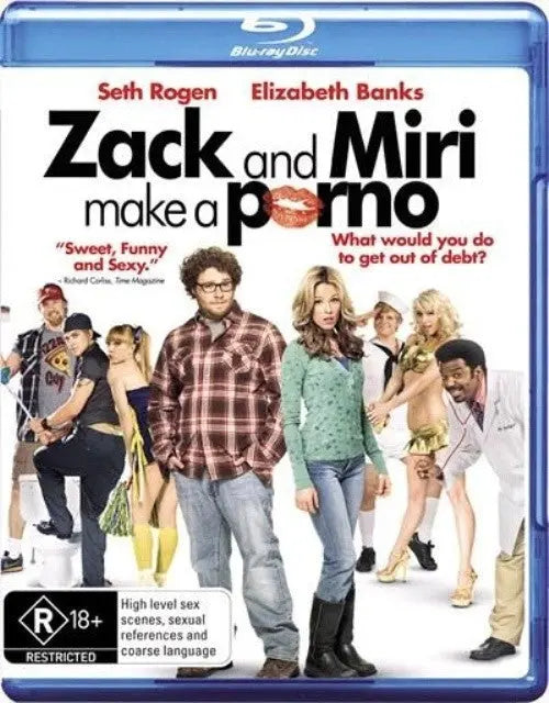 Zack And Miri Make A Porno (Blu-Ray) New & Sealed - Region B - All Elite DVDs