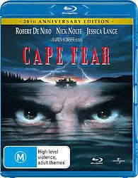 Cape Fear (Blu-Ray) New & Sealed - Reg B - All Elite DVDs