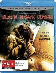 Black Hawk Down (Blu-Ray) New & Sealed - Region B - All Elite DVDs