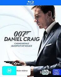 Casino Royale / Quantum Of Solace (Blu-Ray) New & Sealed - Reg B - All Elite DVDs