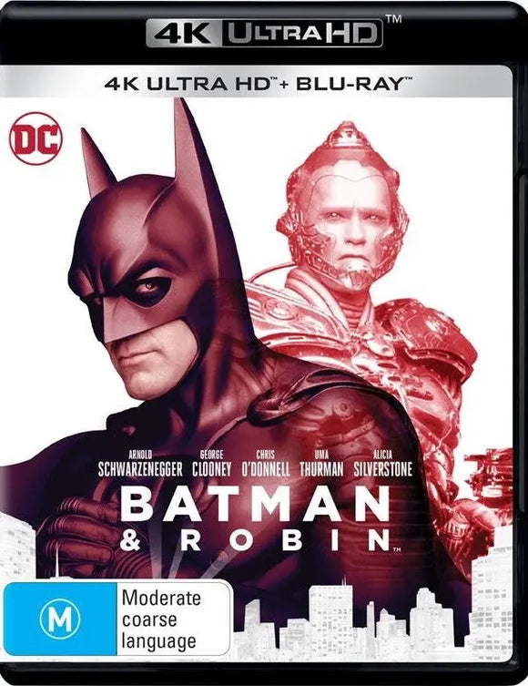 Batman & Robin(4K-UHD/Blu-Ray)New & Sealed - Region Free - All Elite DVDs