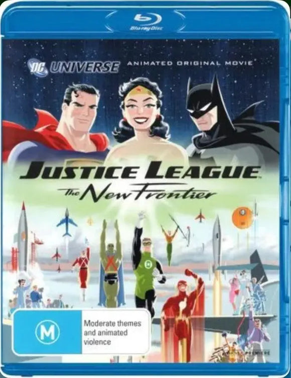 Justice League: A New Frontier (Blu-Ray) New & Sealed - Region B - All Elite DVDs