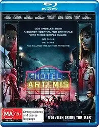 Hotel Artemis (Blu-Ray) New & Sealed - Region B - All Elite DVDs