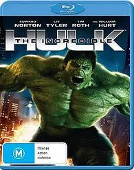 The Incredible Hulk (Blu-Ray) New & Sealed - Region B - All Elite DVDs