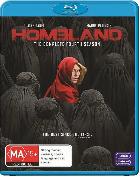 Homeland - Season 4 (Blu-Ray) New & Sealed - Region B - All Elite DVDs