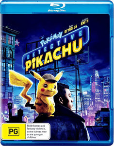 Pokemon - Detective Pikachu (Blu-Ray) New & Sealed - Region B - All Elite DVDs