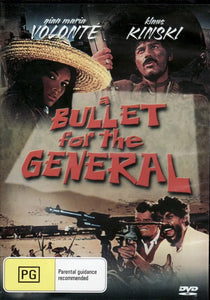 A Bullet for the General (DVD) Brand New & Sealed - Region 4 - All Elite DVDs
