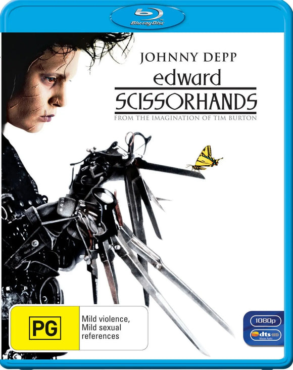 Edward Scissorhands (Blu-Ray) New & Sealed - Region B - All Elite DVDs