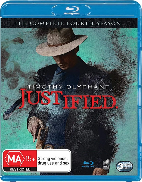 Justified - Season 4 (Blu-Ray) New & Sealed - Region B - All Elite DVDs