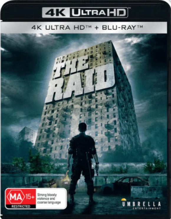 The Raid (4K UHD + Blu-Ray) Brand New & Sealed - Region Free - All Elite DVDs