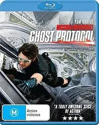 Mission Impossible : Ghost Protocol (Blu-Ray) New & Sealed - Region B - All Elite DVDs