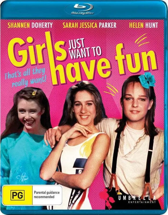 Girls Just Want To Have Fun (Blu-Ray) New & Sealed - Region B - All Elite DVDs