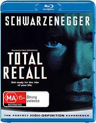 Total Recall (Arnie) (Blu-Ray) New & Sealed - Region B - All Elite DVDs