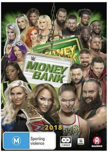 WWE - Money In The Bank 2018 (DVD) Brand New & Sealed- Region 4 - All Elite DVDs