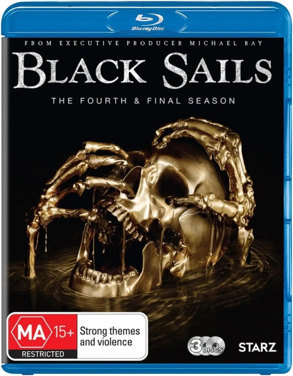 Black Sails - Season 4 & Final Season (Blu-Ray) New & Sealed - Region B - All Elite DVDs