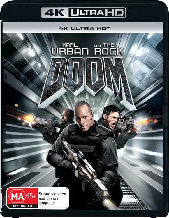 Doom(4K-UHD)New & Sealed - Region Free - All Elite DVDs
