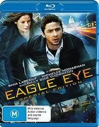Eagle Eye - Special Edition (Blu-Ray) New & Sealed - Reg B - All Elite DVDs