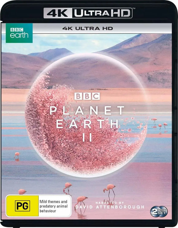 Planet Earth II (Pink)(4K-UHD)New & Sealed - Region Free - All Elite DVDs
