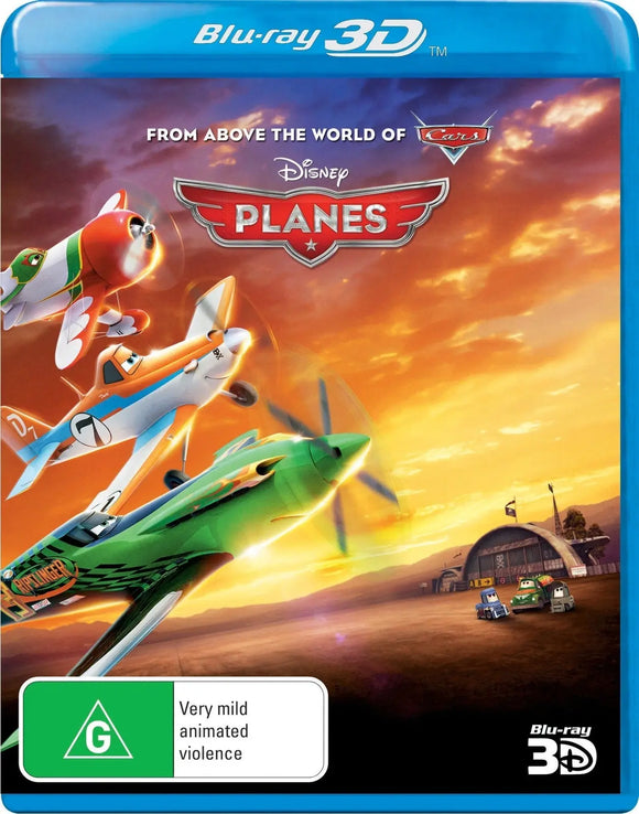 Planes 3D (Blu-Ray) New & Sealed - Region B - All Elite DVDs