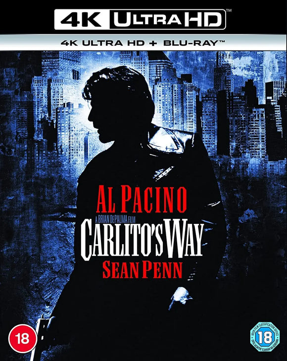 Carlitos Way (4K UHD + Blu-Ray) Brand New & Sealed - Region B - All Elite DVDs