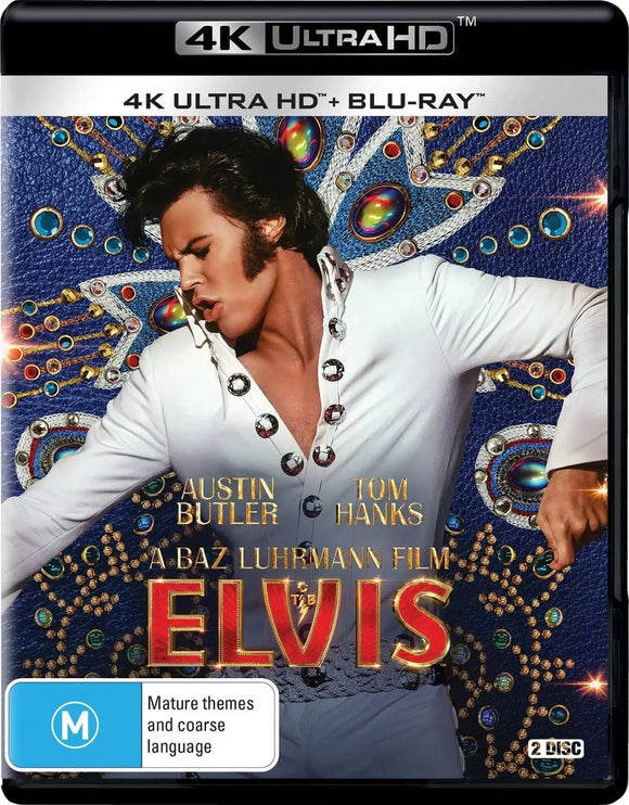 Elvis(4K-UHD/Blu-Ray)New & Sealed - Region Free - All Elite DVDs