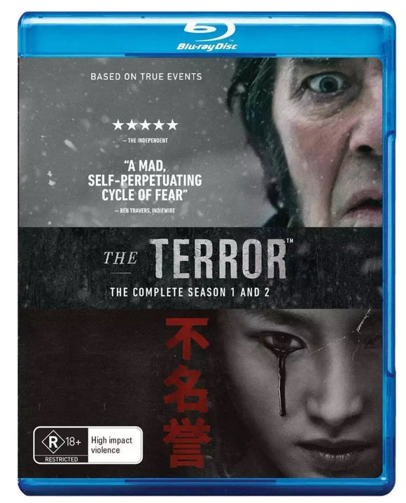 The Terror: Season 1 & 2 (Blu-Ray) Brand New & Sealed - Region B - All Elite DVDs