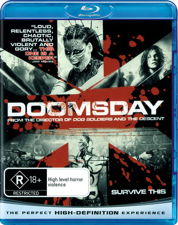 Doomsday (Blu-Ray) New & Sealed - Region B - All Elite DVDs