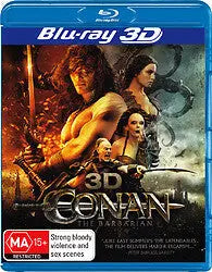 Conan The Barbarian 3D (Blu-Ray) New & Sealed - Region B - All Elite DVDs