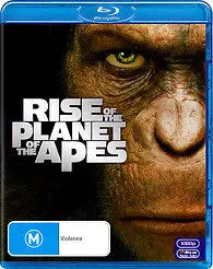 Rise Of The Planet Of The Apes (Blu-Ray) New & Sealed - Region B - All Elite DVDs