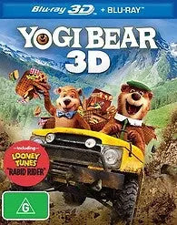 Yogi Bear 3D (Blu-Ray) New & Sealed - Reg B - All Elite DVDs