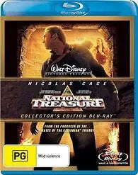 National Treasure (Blu-Ray) New & Sealed - Region B - All Elite DVDs