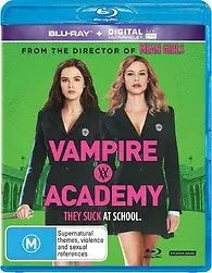 Vampire Academy (Blu-Ray) New & Sealed - Region B - All Elite DVDs