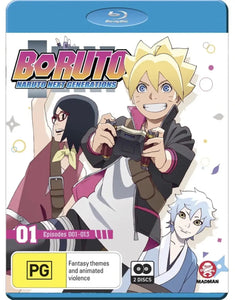 Boruto Naruto Next Generations - Part 1 (Blu-Ray) New & Sealed- Region B - All Elite DVDs