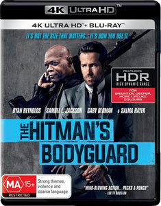 The Hitman’s Bodyguard(4K-UHD/Blu-Ray)New & Sealed - Region Free - All Elite DVDs