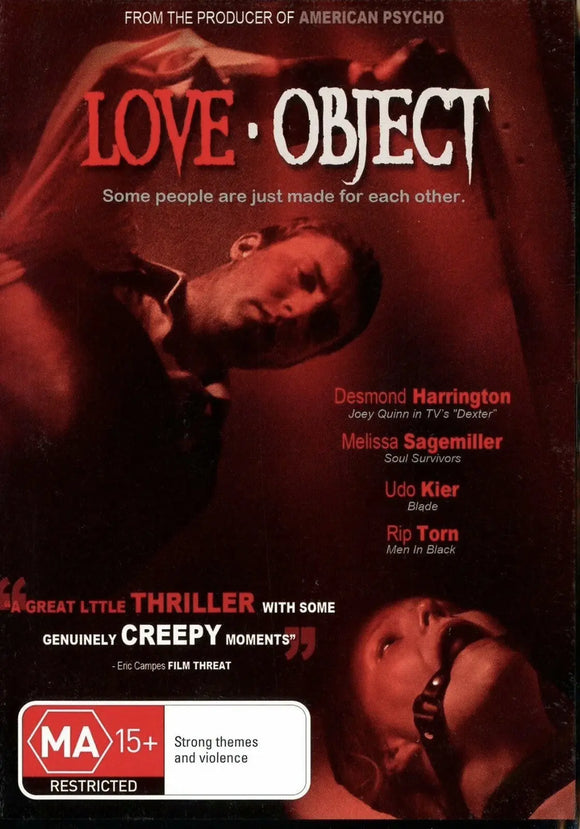 Love Object (DVD) Brand New & Sealed - Region 4 - All Elite DVDs