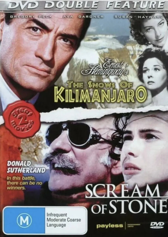 Snows Of Kilimanjaro / Scream of Stone (DVD) Brand New & Sealed - Region 4 - All Elite DVDs
