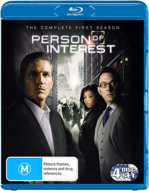 Person Of Interest - Season 1 (Blu-Ray) New & Sealed - Region B - All Elite DVDs