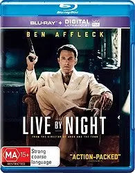 Live By Night (Blu-Ray) Brand New & Sealed - Reg B - All Elite DVDs