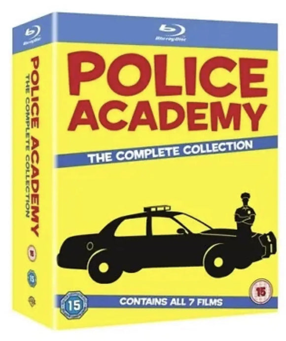 Police Academy The Complete Collection (Blu-Ray) Brand New & Sealed - Region B - All Elite DVDs