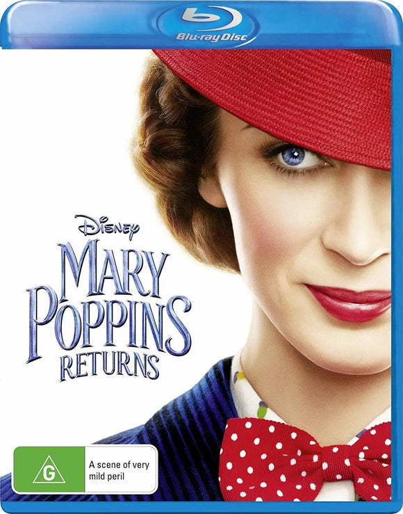 Mary Poppins Returns (Blu-Ray) New & Sealed - Region B - All Elite DVDs