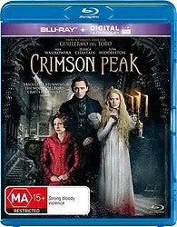 Crimson Peak (Blu-Ray) New & Sealed - Region B - All Elite DVDs
