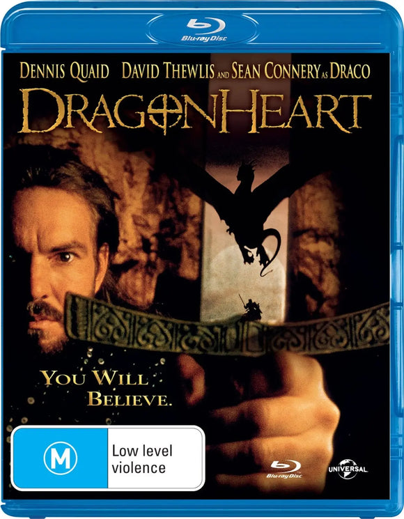 Dragon Heart (Blu-Ray) New & Sealed - Region B - All Elite DVDs