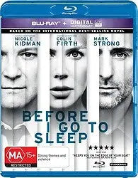 Before I Go To Sleep (Blu-Ray) New & Sealed - Region B - All Elite DVDs
