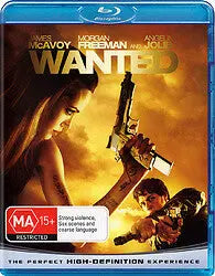 Wanted (Blu-Ray) New & Sealed - Region B - All Elite DVDs