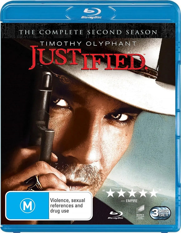 Justified - Season 2 (Blu-Ray) New & Sealed - Region B - All Elite DVDs